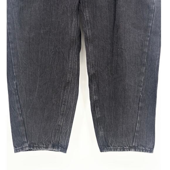 Old Navy NWT Vintage Black Wash High-Waisted Balloon Jeans Size 16 - Picture 3 of 6